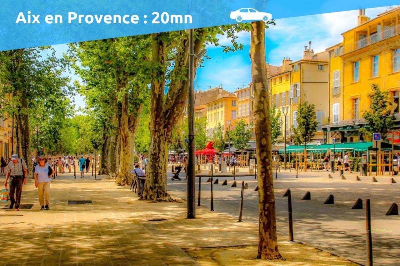 Apartamento Sud Passion - Ferrer Nine - Cosy Avec Balcon Gardanne Exterior foto