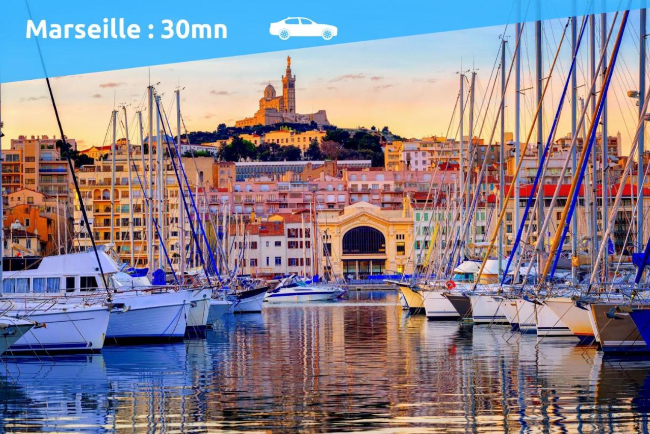 Apartamento Sud Passion - Ferrer Nine - Cosy Avec Balcon Gardanne Exterior foto