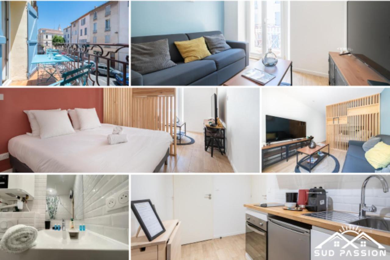 Apartamento Sud Passion - Ferrer Nine - Cosy Avec Balcon Gardanne Exterior foto